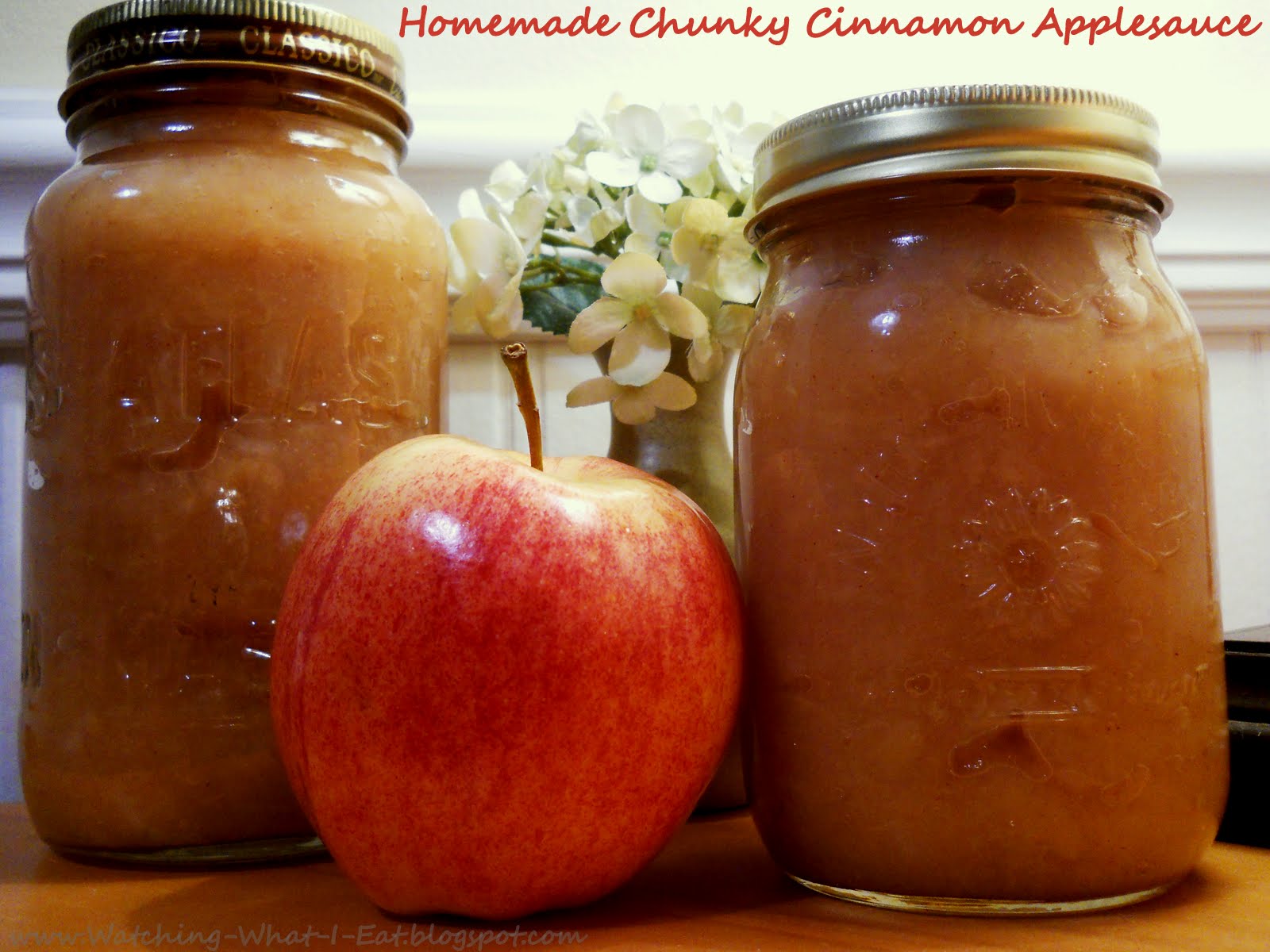 Chunky applesauce recipes with fresh apples